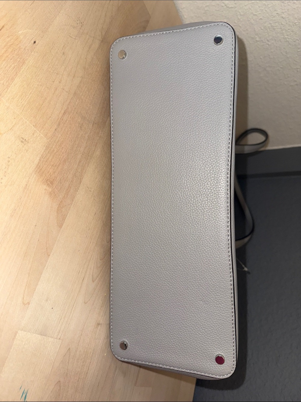 kate spade light gray pebbled leather tote - Picture 5 of 12